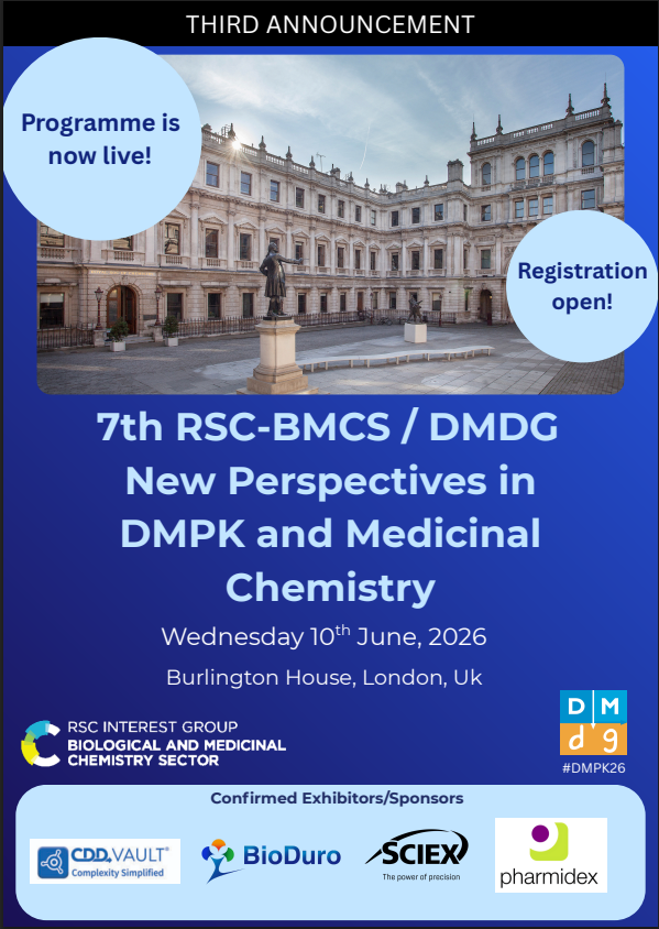 7th RSC-BMCS  DMDG New Perspectives in DMPK