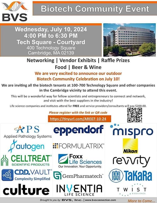 BVS Summer Biotech Community Celebration at Tech Square