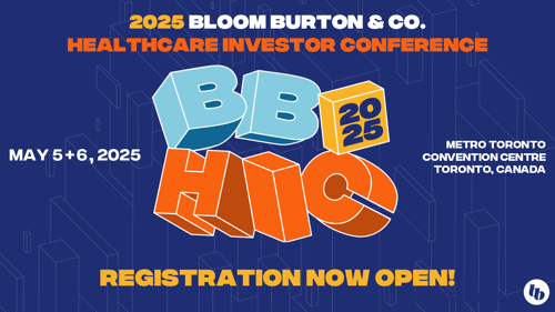 Bloom Burton & Co - Healthcare Investor Conference-1