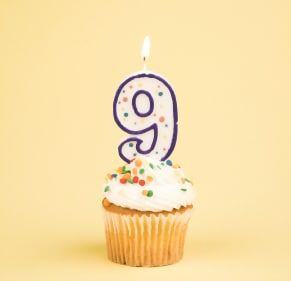 birthday cupcake