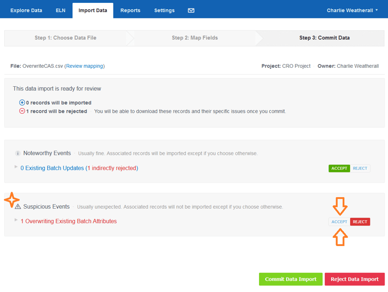 Overwriting Existing Batch Attributes