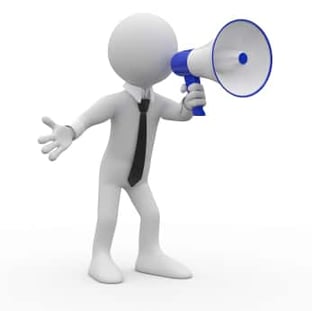 Megaphone Announcement