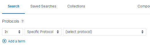 search for protocol dates