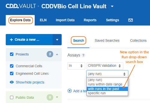 search recent protocol data