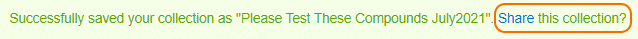 share this collection button