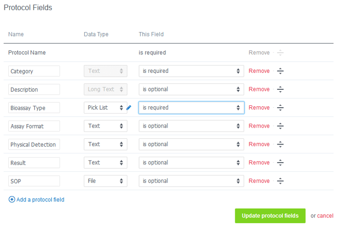 screenshot update protocol fields