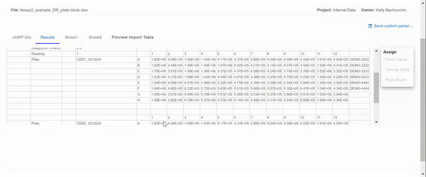 Parser Supports Multiple Plates in a Single Import File