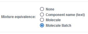mixture equivalence