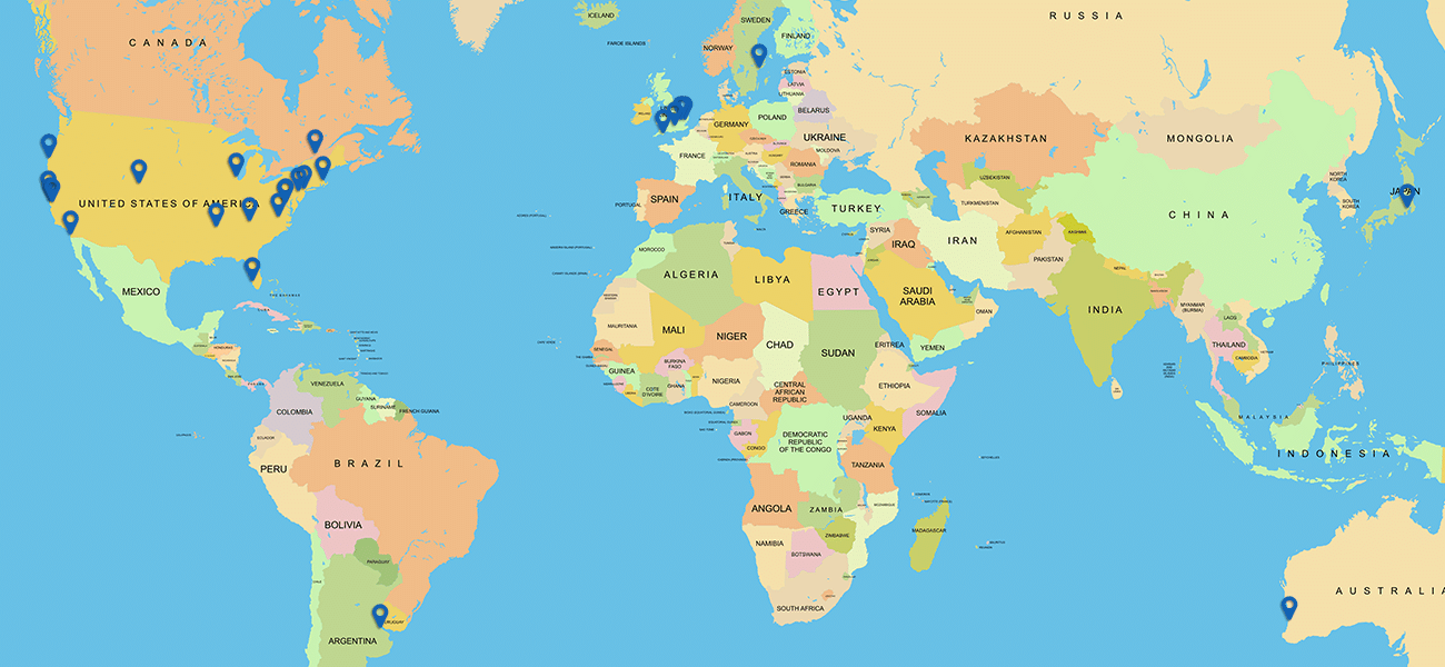 CDD World Map
