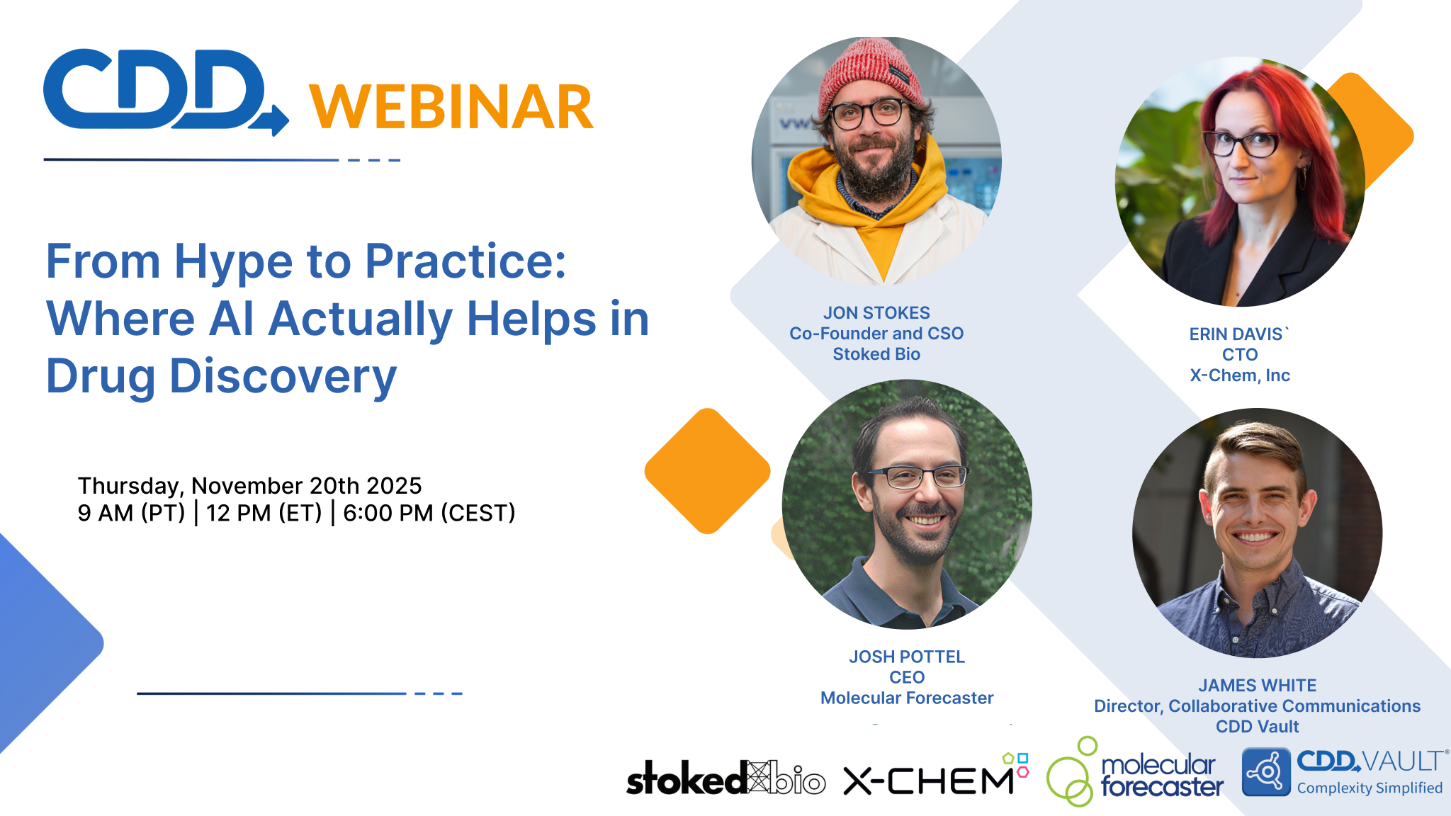 From Hype to Practice: Where AI Actually Helps in Drug Discovery - 2025 Canadian UGM Replay