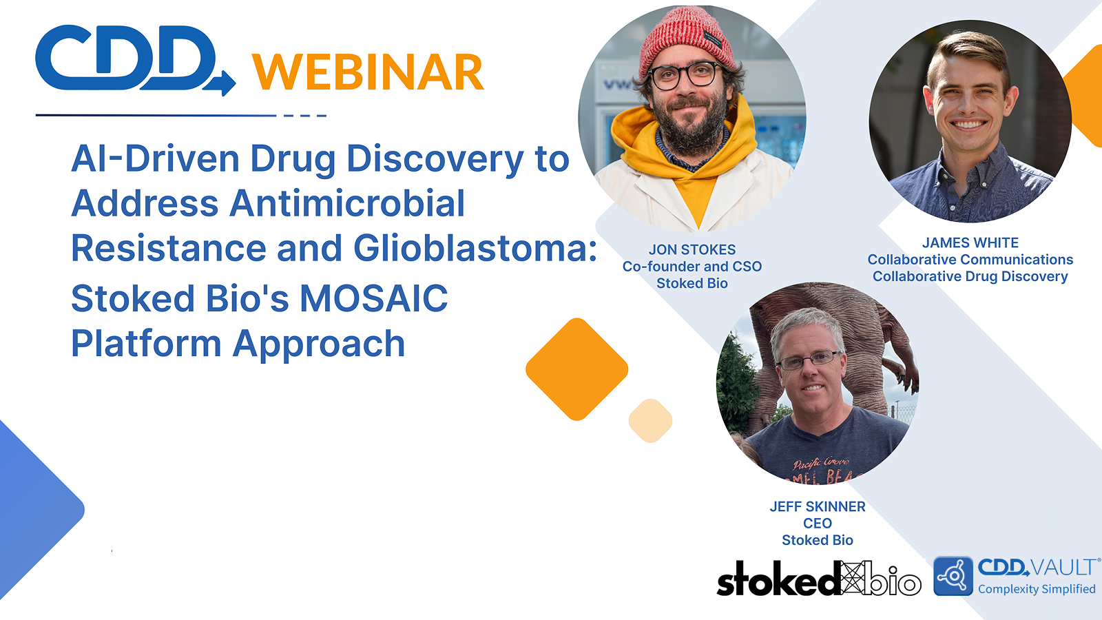 AI-Driven Drug Discovery to Address Antimicrobial Resistance and Glioblastoma: Stoked Bio's MOSAIC Platform Approach